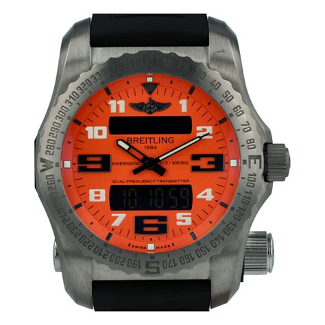 pre owned breitling emergency 2 watches|Breitling professional emergency watches.